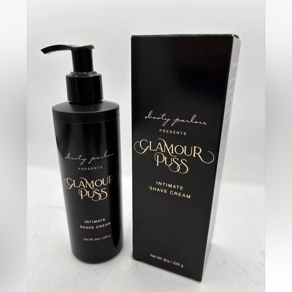 Booty Parlor Intimate Shave Cream Glamour Puss 8oz NEW - Picture 1 of 9